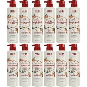12-PACK Old Spice 2-in-1 Shampoo Conditioner Apricot 14.8 oz